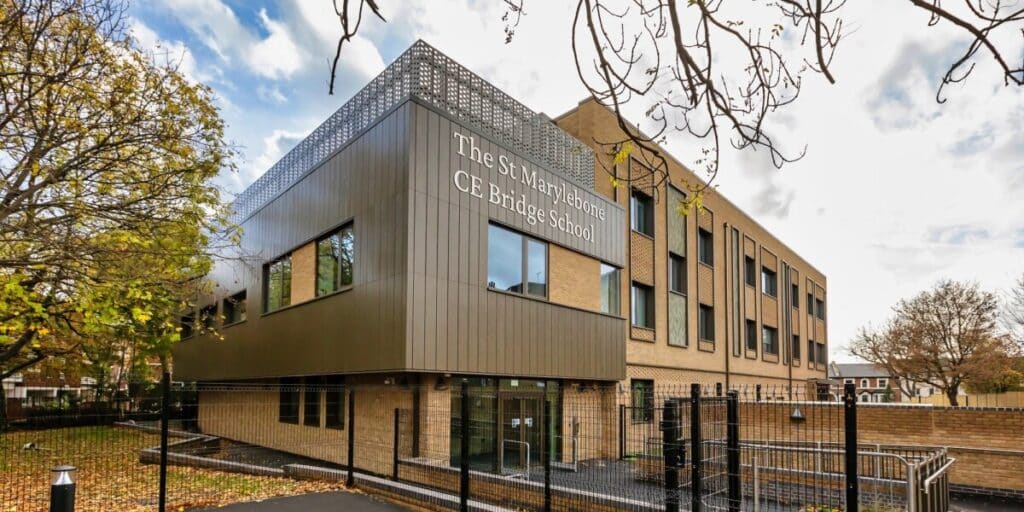 St Marylebone School - Acorn Aluminium